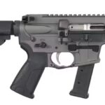 LWRC IC-9 9MM 5.7IN BARREL 33RD TUNGSTEN GREY PISTOL WITH SBA3 BRACE ICP9TG5KSBA3 2 850069802417