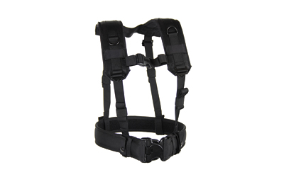 BH LOADBEARING SUSPENDERS/HRNS BLK 3 BH LOADBEARING SUSPENDERS/HRNS BLK