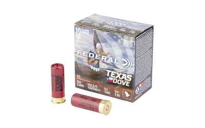 FED TX DOVE 12GA 2.75" 1 1/4OZ #7.5 3 FED TX DOVE 12GA 2.75" 1 1/4OZ #7.5