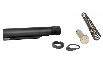GEISSELE BUFFER TUBE ASSEMBLY H3 BLK 3 GEISSELE BUFFER TUBE ASSEMBLY H3 BLK