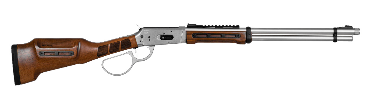 DERYA ARMS RAN 357MAG 10+1 20" WD/NKL 3 DERYA ARMS RAN 357MAG 10+1 20" WD/NKL