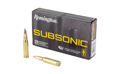 REM 308WIN SUBSONIC 205GR BHP 20/200 3 REM 308WIN SUBSONIC 205GR BHP 20/200