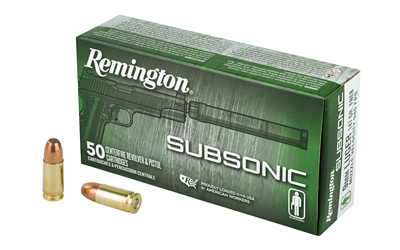 REM SUBSONIC 9MM 147GR 50/500 3 REM SUBSONIC 9MM 147GR 50/500