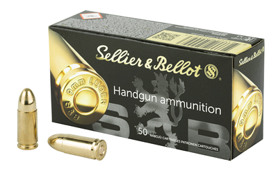Cart 3 S&B 9MM 124GR FMJ 50/1000