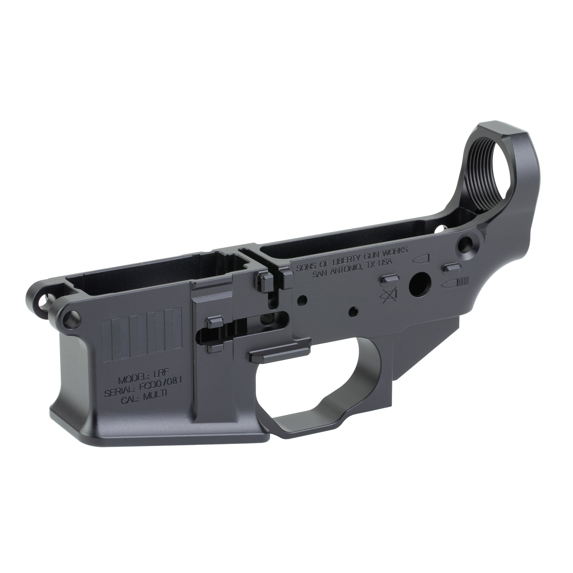 SOLGW FCD LRF BILLET LOWER BLK 5 SOLGW FCD LRF BILLET LOWER BLK - Image 3