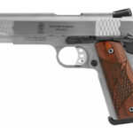 S&W 1911 E 45ACP 8RD 5" STS WD 3DOT 1 SW108482 1