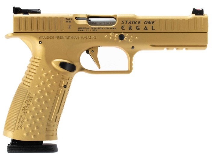 APF STRIKE 1 ERGAL 9MM GOLD 10 3 APF STRIKE 1 ERGAL 9MM GOLD 10
