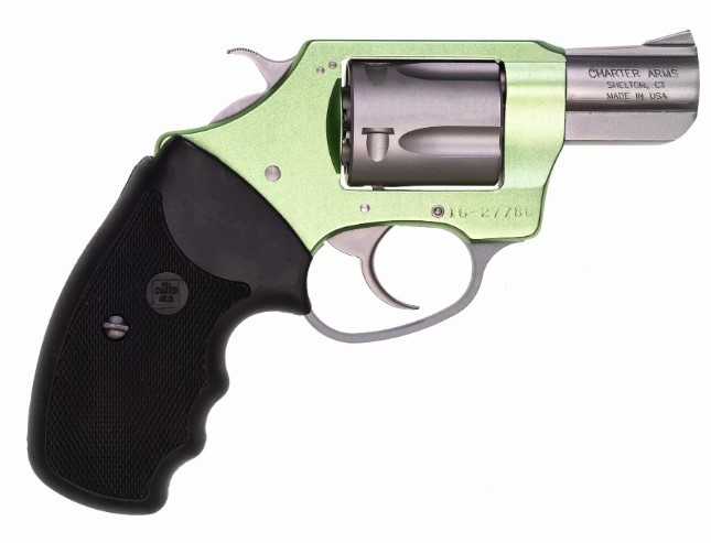CHARTER ARMS SHAMROCK .38 SPL. ALUMINUM 5 SHOT 2IN FIXED STANDARD GREEN STAINLESS STEEL 53845 3 CHARTER ARMS SHAMROCK .38 SPL. ALUMINUM 5 SHOT 2IN FIXED STANDARD GREEN STAINLESS STEEL 53845