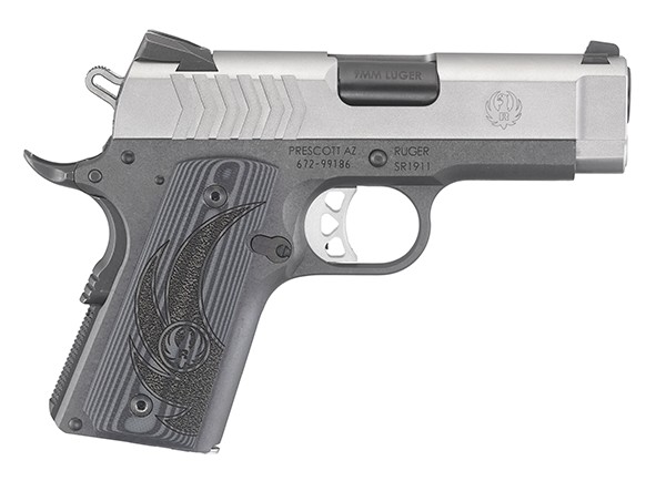 RUG SR1911 9MM LW OFFICER 3 RUG SR1911 9MM LW OFFICER