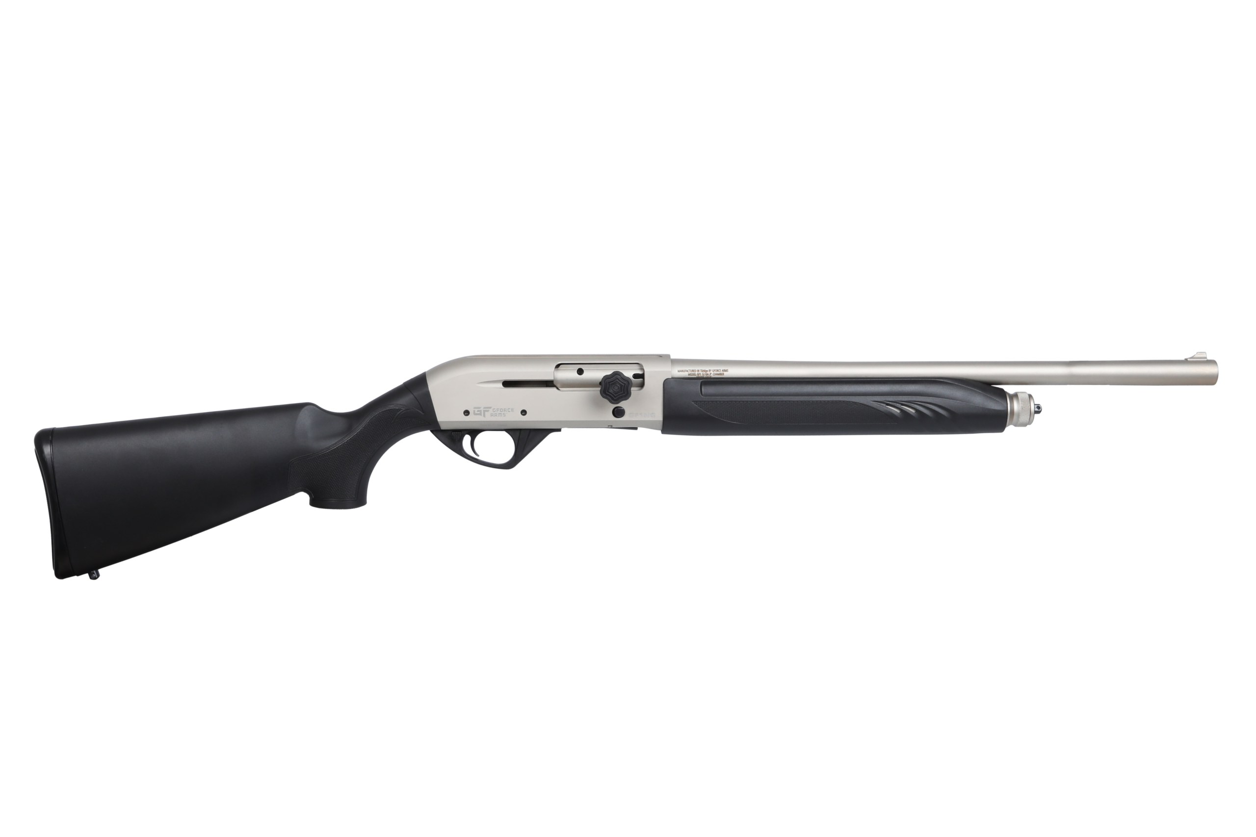 GFORCE ARMS GF1 12/18.5 NICKEL 4+1 GRIP 3 GFORCE ARMS GF1 12/18.5 NICKEL 4+1 GRIP