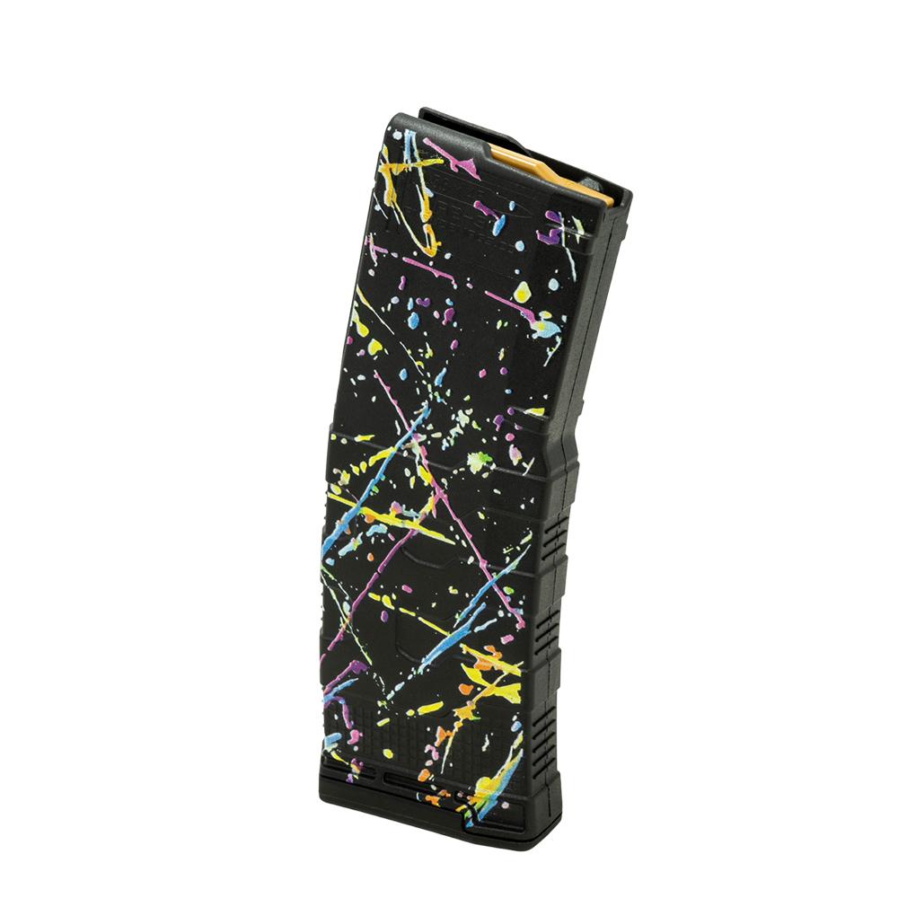 Amend2 AR-15/M4/M16 Mod 3 Rifle Magazine Neon Splatter 5.56x45mm NATO/.223 Rem 30/rd 3 Amend2 AR-15/M4/M16 Mod 3 Rifle Magazine Neon Splatter 5.56x45mm NATO/.223 Rem 30/rd