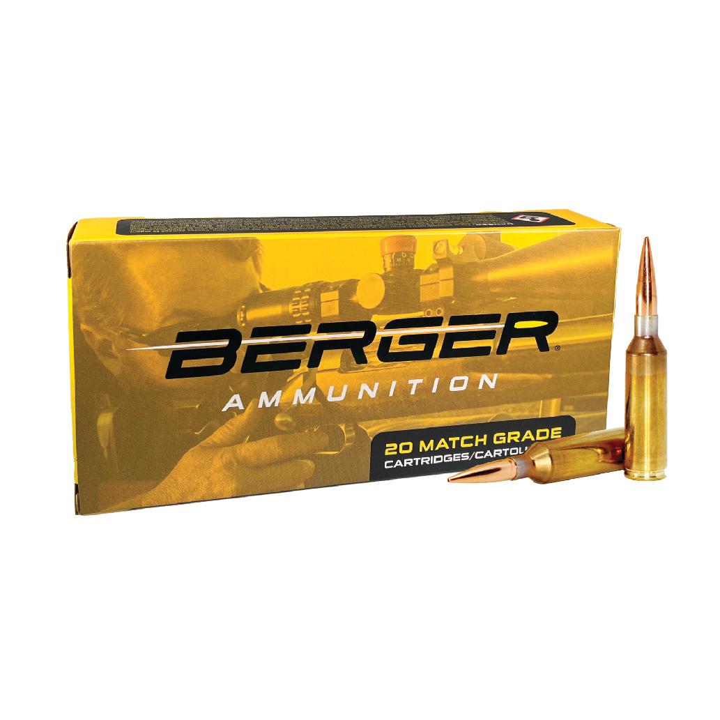 Berger Hybrid Target Rifle Ammunition 6.5 PRC 153.5gr OTM 2930 fps 20/ct 3 Berger Hybrid Target Rifle Ammunition 6.5 PRC 153.5gr OTM 2930 fps 20/ct