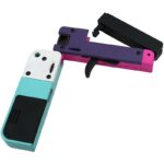 LifeCard Handgun .22 LR Single Shot 2.5" Barrel Confetti Aluminum Frame 1 https3A2F2Fmedia.chattanoogashooting.com2Fimages2Fproduct2FBLLC1CONF2Flifecard handgun 22 lr single shot 2 5in barrel confetti bllc1conf open2520chamber