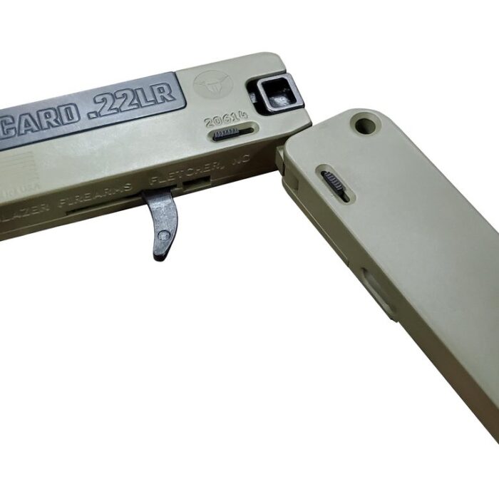 Cart 4 Trailblazer Firearms LifeCard .22 LR Single Action Handgun Bazooka Green
