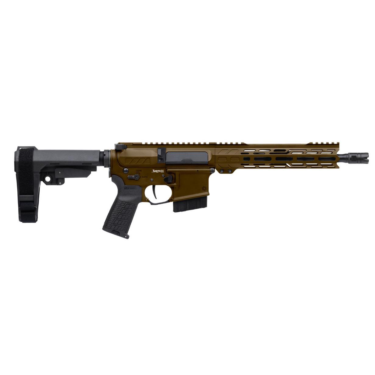CMMG Banshee MK4 Handgun 338 Arc 10rd Magazine 10.5'' Barrel RipBrace Midnight Bronze 3 CMMG Banshee MK4 Handgun 338 Arc 10rd Magazine 10.5'' Barrel RipBrace Midnight Bronze