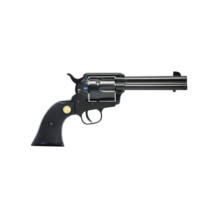 Cart 1 Chiappa 1873 S.A. Black Revolver .22LR 6rd Capacity 4.75" Barrel Black Plastic Grips