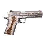 Colt Government Custom Engraved Competition Handgun .45 Auto 7rd Magazine 5" Barrel Stainless Finish Fiber Sight Stag Grips 2 https3A2F2Fmedia.chattanoogashooting.com2Fimages2Fproduct2FCXO107CCSSTAG2FCXO107CCSSTAG2