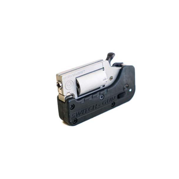 Standard Manufacturing Switch-Gun Single Action Folding Revolver .22 WMR 5rd Capacity 0.75" Barrel 3 Standard Manufacturing Switch-Gun Single Action Folding Revolver .22 WMR 5rd Capacity 0.75" Barrel