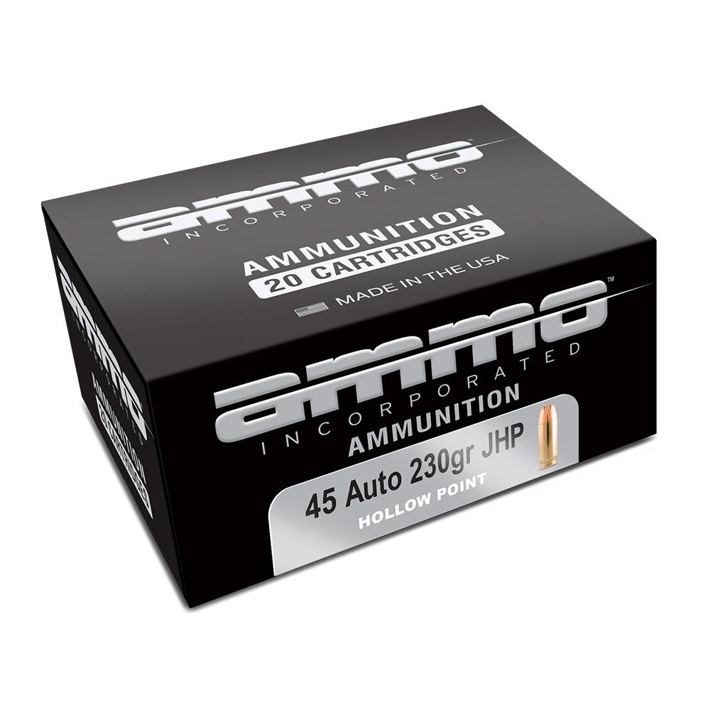 Ammo Inc Signature Handgun Ammunition .45 Auto 230gr JHP 895 fps 20/ct 3 Ammo Inc Signature Handgun Ammunition .45 Auto 230gr JHP 895 fps 20/ct