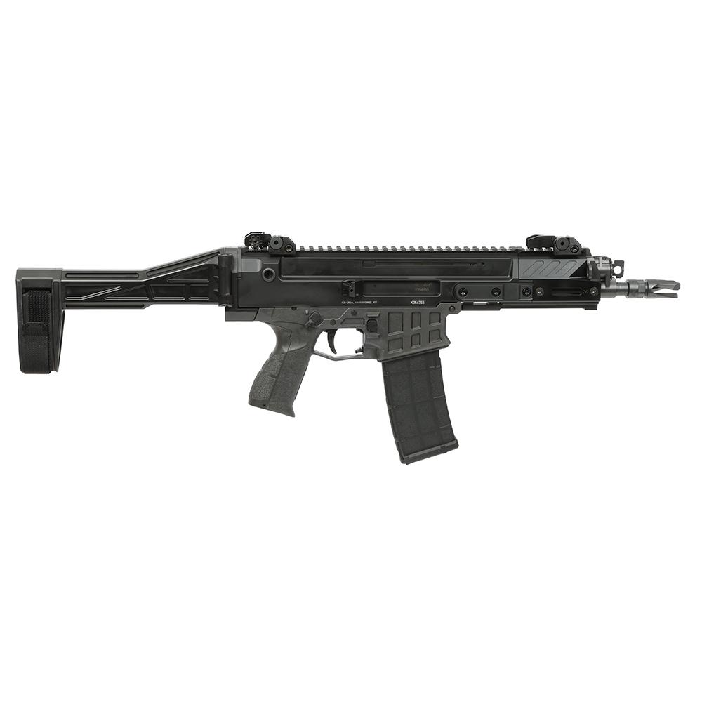 CZ USA Bren 2 MS Handgun 5.56 30rd Magazine 8" 1/2x28 Threaded Barrel Black with SB Tactical Brace 3 CZ USA Bren 2 MS Handgun 5.56 30rd Magazine 8" 1/2x28 Threaded Barrel Black with SB Tactical Brace