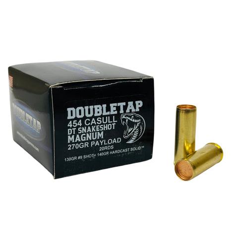 Double Tap DT SnakeShot Handgun Ammunition 454 Casull 270gr Snake Shot 1300 fps 20/ct 3 Double Tap DT SnakeShot Handgun Ammunition 454 Casull 270gr Snake Shot 1300 fps 20/ct