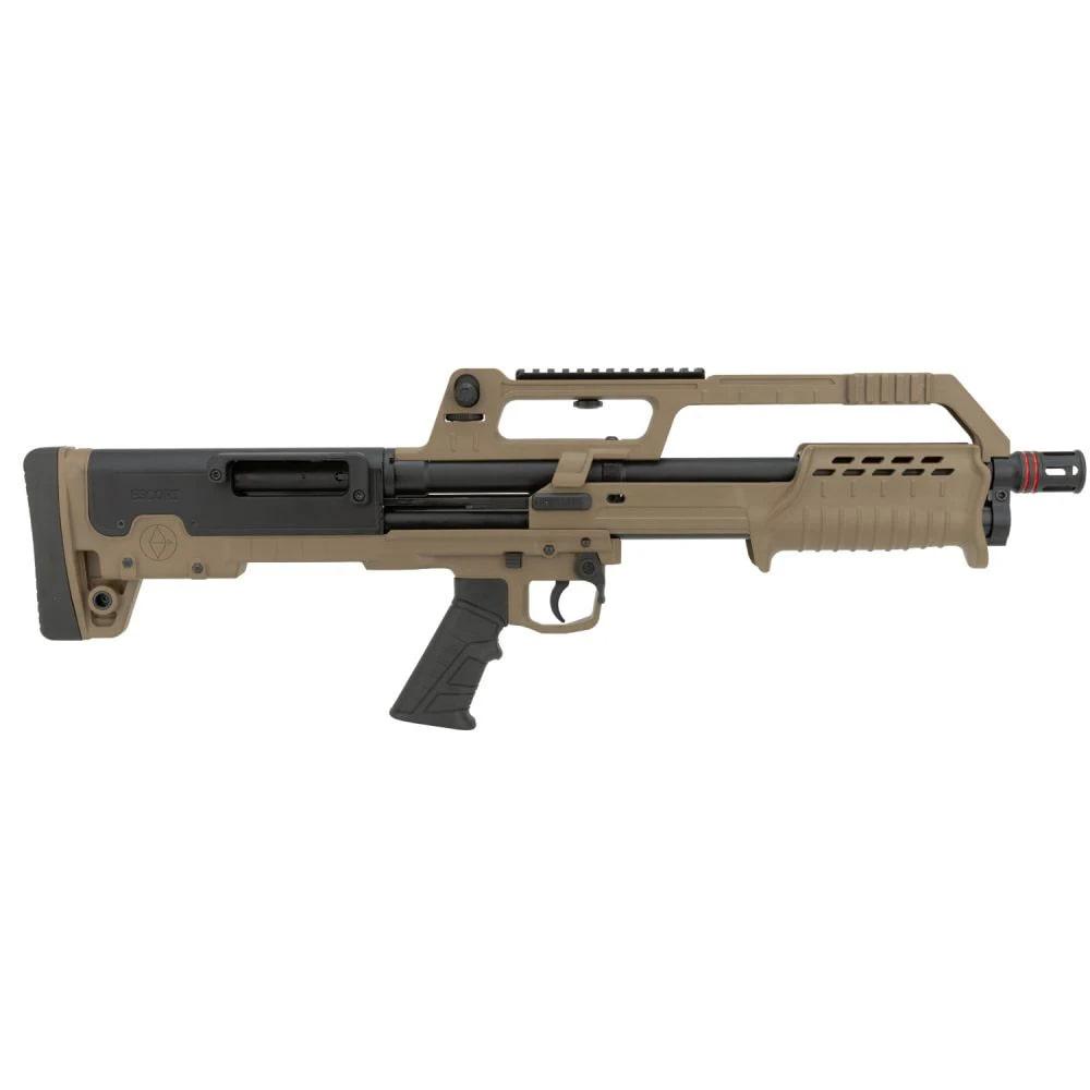 Escort Bulltac Shotgun 410 ga 3" Chamber 5rd Magazine 18" Barrel FDE 3 Escort Bulltac Shotgun 410 ga 3" Chamber 5rd Magazine 18" Barrel FDE