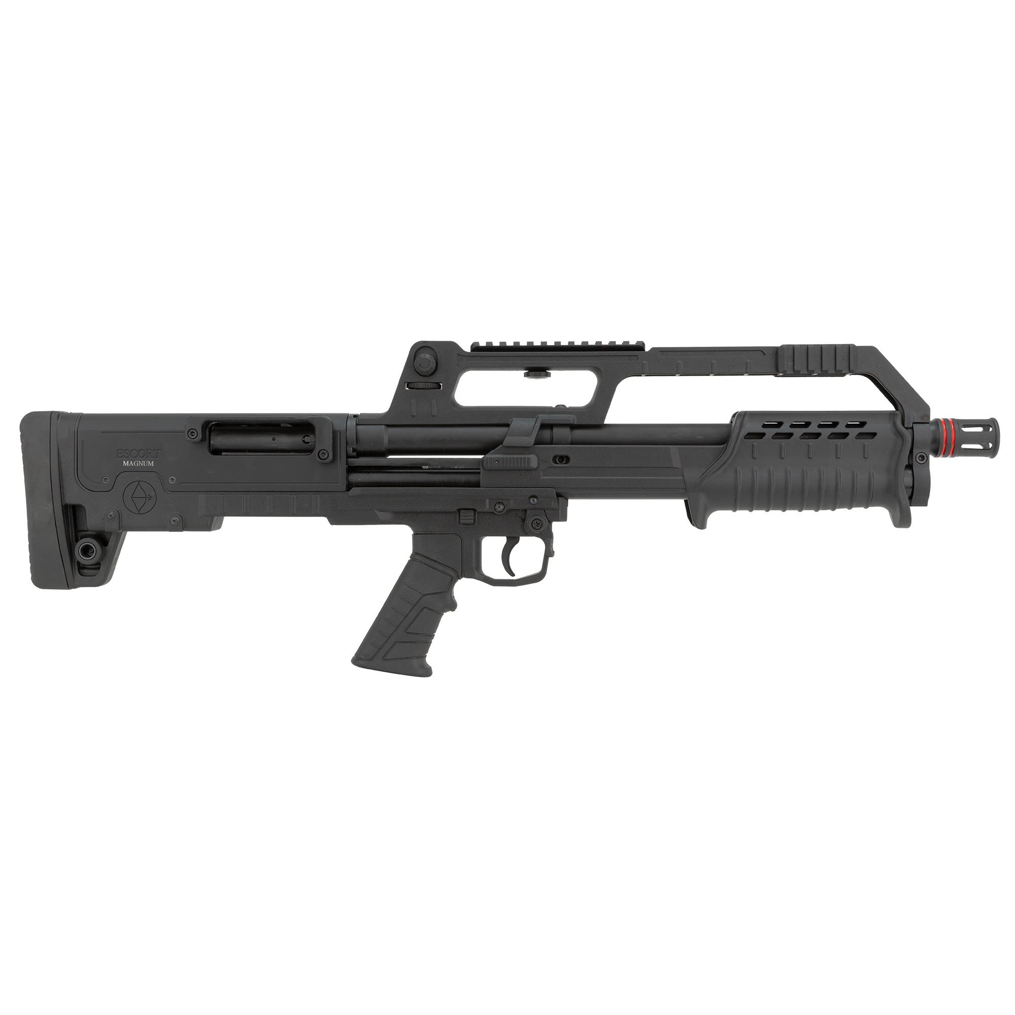 Escort BullTac Pump Shotgun 410ga 3" Chamber 5rd Capacity 18" Barrel Black Picatinny Rail 3 Escort BullTac Pump Shotgun 410ga 3" Chamber 5rd Capacity 18" Barrel Black Picatinny Rail