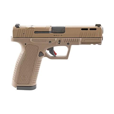 Bersa BP9FS Handgun 9mm Luger 17rd Magazine(2) 4.25" Barrel FDE Optics Ready