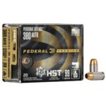 Federal Personal Defense HST Handgun Ammunition .380 Auto 99gr JHP 935 fps 20/ct 2 https3A2F2Fmedia.chattanoogashooting.com2Fimages2Fproduct2FFAP380HST1S2FFAP380HST1S 1