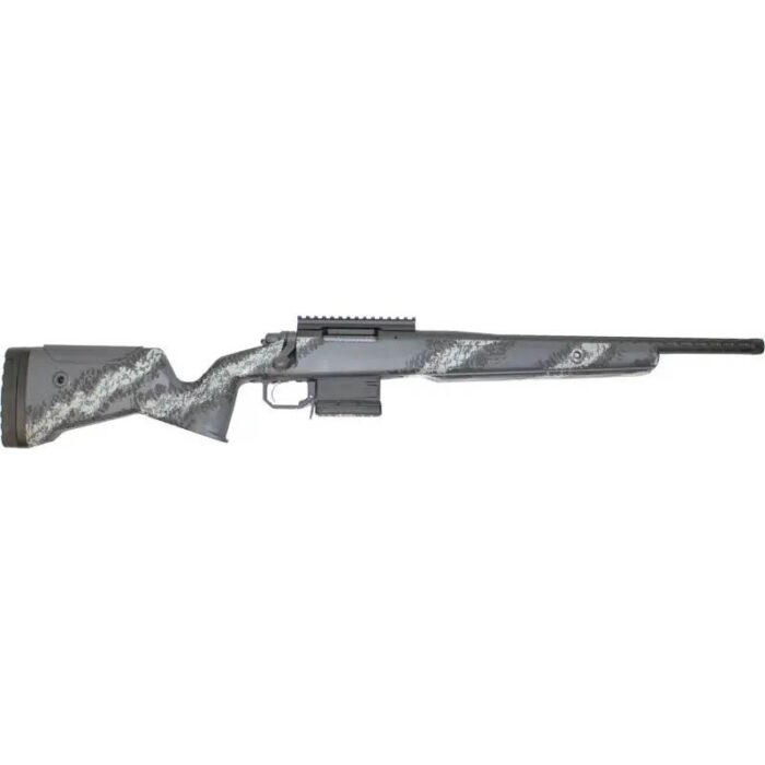 GLFA SUB-1 Bolt Action Rifle 6.5 Creedmoor 5rd Magazine 20" Fluted Threaded Barrel w/Lichen Grey Carbon Fiber Stock