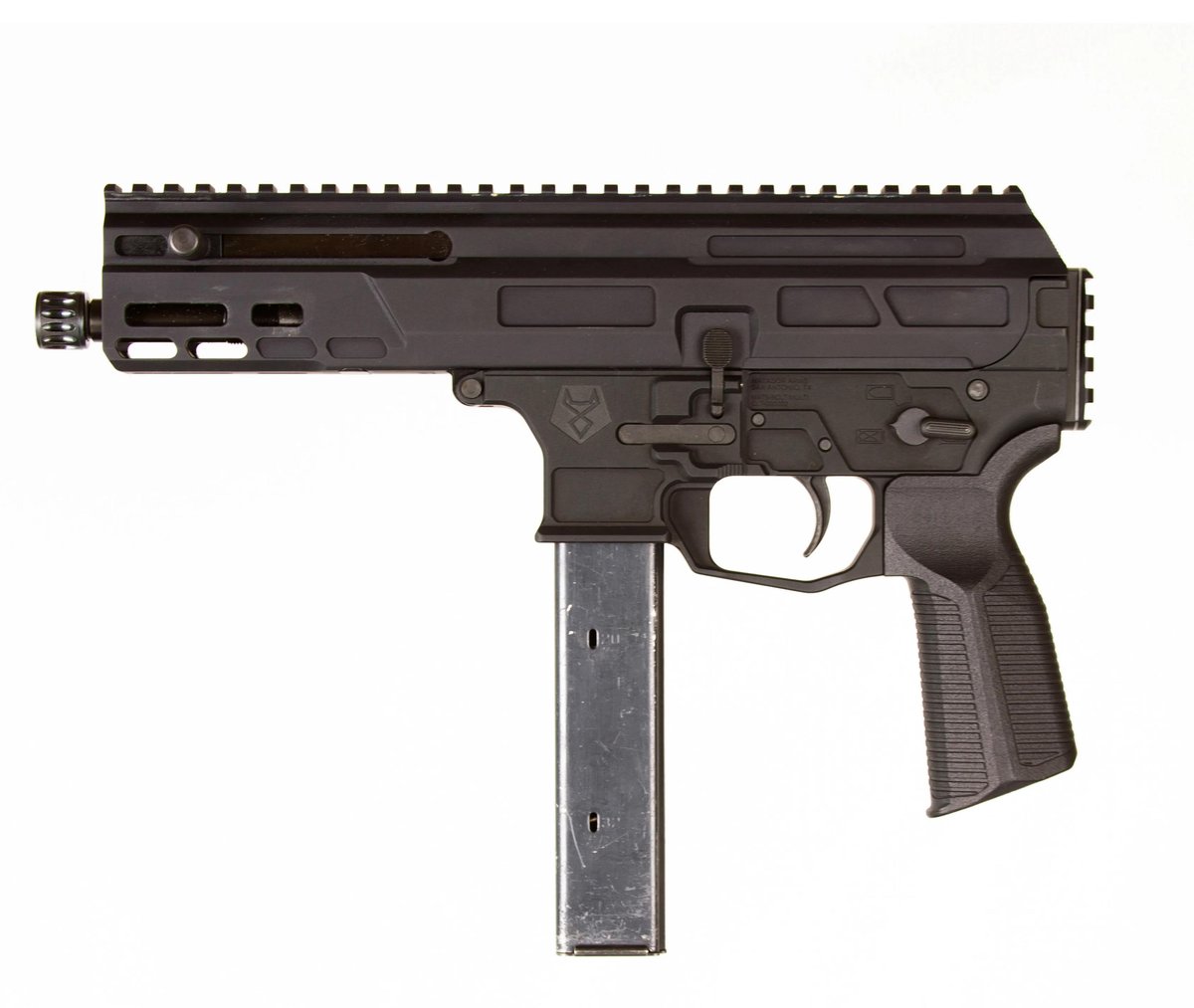 Matador Arms MAT9-K Roller Pistol 9mm Luger 32rd Magazine 5.5 Barrel Colt Magazine Compatible Black 3 Matador Arms MAT9-K Roller Pistol 9mm Luger 32rd Magazine 5.5 Barrel Colt Magazine Compatible Black