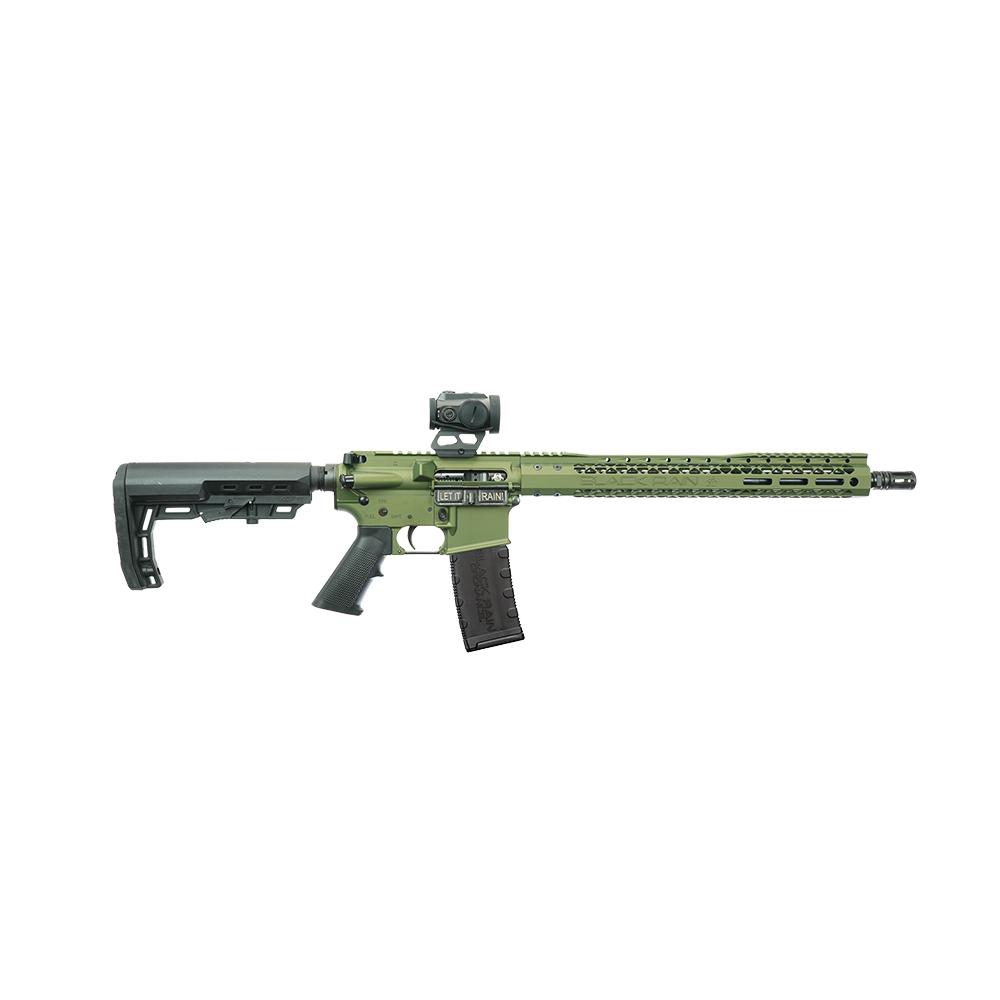 Black Rain Ordnance BRO Spec 15 w/Zerotech Trace Red Dot Rifle 5.56mm 30rd Magazine(1) 16" Barrel Bullfrog Finish 3 Black Rain Ordnance BRO Spec 15 w/Zerotech Trace Red Dot Rifle 5.56mm 30rd Magazine(1) 16" Barrel Bullfrog Finish