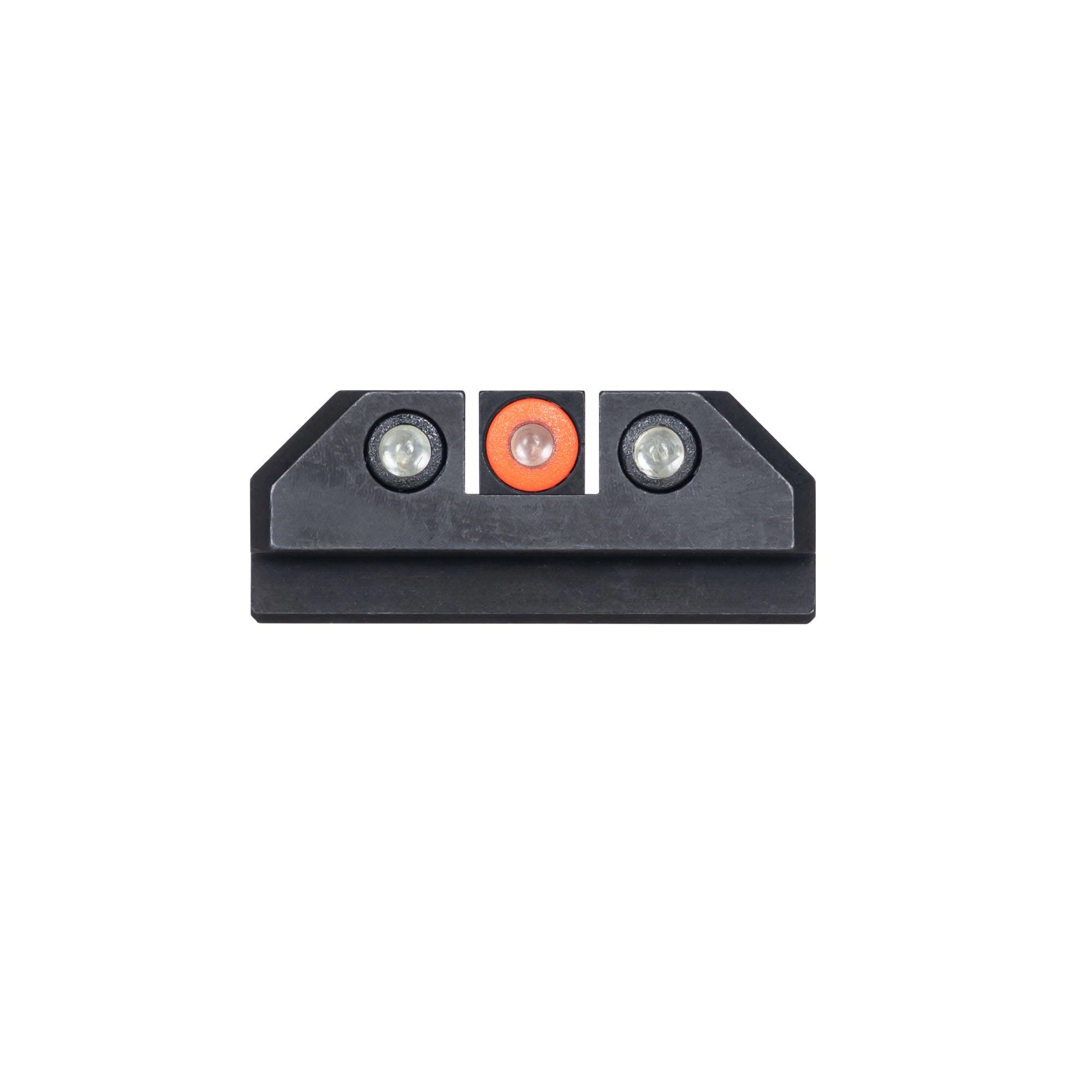 Night Fision Night Sight Set Orange Front Black Back for Taurus G3c/GX4 3 Night Fision Night Sight Set Orange Front Black Back for Taurus G3c/GX4