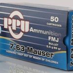 PPU Handgun Ammunition 7.63mm Mauser 85 gr FMJ 1510 fps 50/ct 2 https3A2F2Fmedia.chattanoogashooting.com2Fimages2Fproduct2FOQPPH7632FOQPPH763