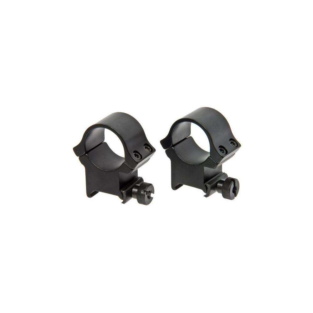 Redfield 4-Hole Aluminum Scope Rings 1" High Matte 3 Redfield 4-Hole Aluminum Scope Rings 1" High Matte