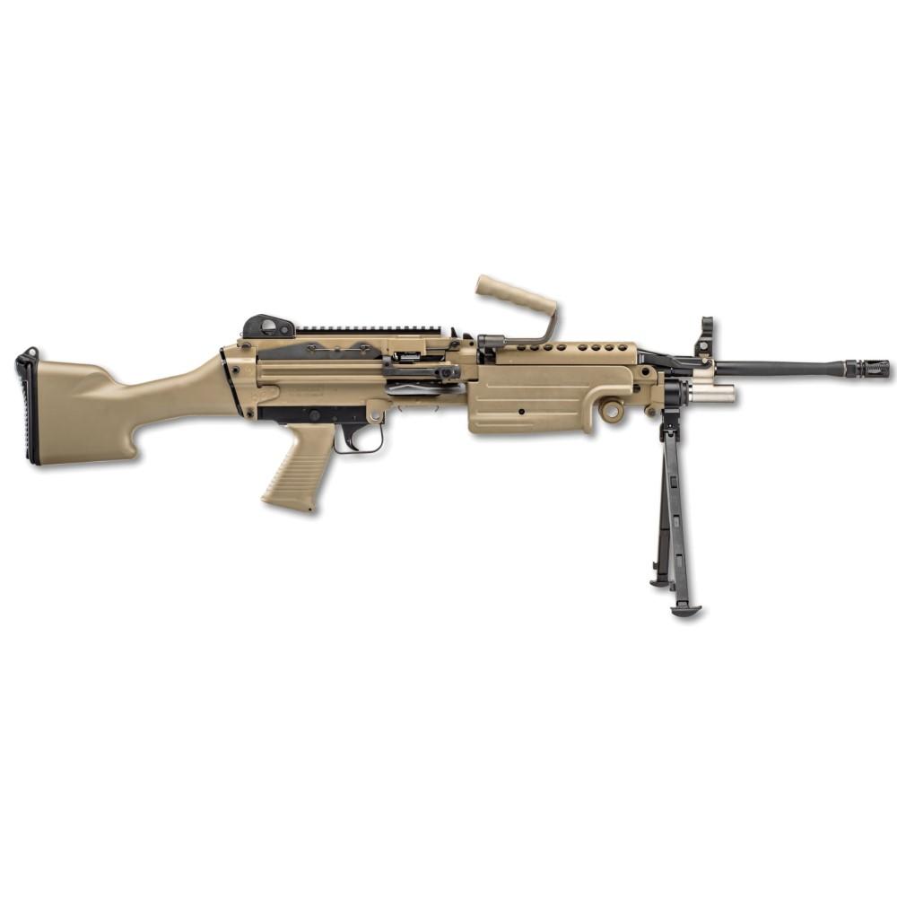 FN M249S Standard Rifle 5.56x45mm 30rd Magazine 18.5" Barrel FDE 3 FN M249S Standard Rifle 5.56x45mm 30rd Magazine 18.5" Barrel FDE