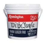 Remington "We the People" Handgun Ammunition 9mm Luger 115gr FMJ 1145 fps 250/ct Bucket 2 https3A2F2Fmedia.chattanoogashooting.com2Fimages2Fproduct2FRT213852FRT213851