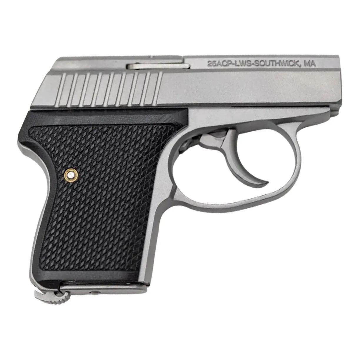 Seecamp LWS-25 Matte Stainless Handgun .25 ACP 7+2rd Magazine 2'' Barrel 3 Seecamp LWS-25 Matte Stainless Handgun .25 ACP 7+2rd Magazine 2'' Barrel