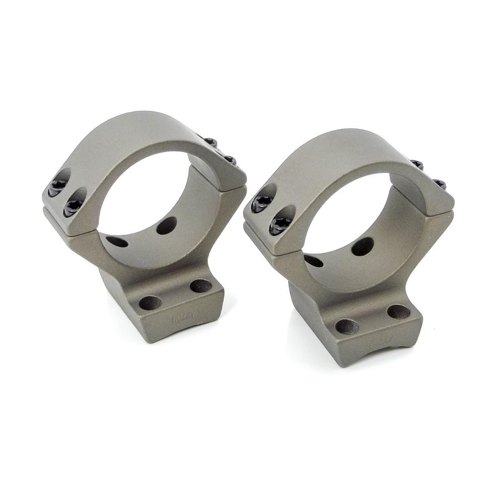 Talley Browning X-Bolt Scope Mounts 34mm Med 20 MOA Long/Magnum Smoked Bronze 3 Talley Browning X-Bolt Scope Mounts 34mm Med 20 MOA Long/Magnum Smoked Bronze