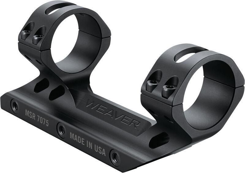 Weaver 1-Piece Aluminum Integral Premium MSR Optics Mount 30mm 3 Weaver 1-Piece Aluminum Integral Premium MSR Optics Mount 30mm