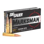Sig Sauer Marksman Rifle Ammunition 300 AAC Blackout 220gr Match Subsonic 1 https3A2F2Fmedia.chattanoogashooting.com2Fimages2Fproduct2FXI7266222FXI726622 1