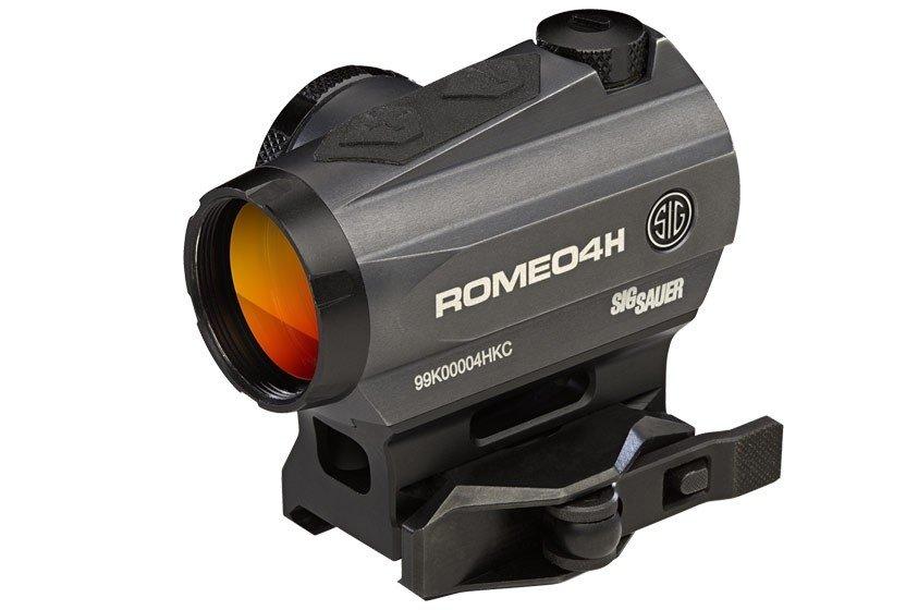 Sig Sauer ROMEO4H Red Dot Sight - 1x30mm 2 MOA Red Dot Ballistic Circle Dot Reticle Graphite 3 Sig Sauer ROMEO4H Red Dot Sight - 1x30mm 2 MOA Red Dot Ballistic Circle Dot Reticle Graphite