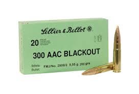 Sellier-Bellot Subsonic Rifle Ammunition .300 Blackout 200 gr FMJ 1060 fps 20/ct 3 Sellier-Bellot Subsonic Rifle Ammunition .300 Blackout 200 gr FMJ 1060 fps 20/ct