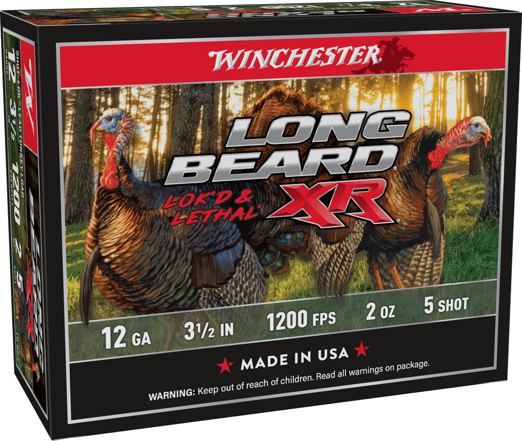 WINCHESTER LONG BEARD XR 12G 3.5" #5 2OZ 10RD BX 100RD CS 3 WINCHESTER LONG BEARD XR 12G 3.5" #5 2OZ 10RD BX 100RD CS