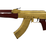 BSR47 Bulgarian AKM Pattern Rifle 7.62x39, Red Star Red/Gold Cerakote, 16.3" BRL, 30RD PMAG 2 image full 86864 8c3db61a56b367163e8acc4d8174061f