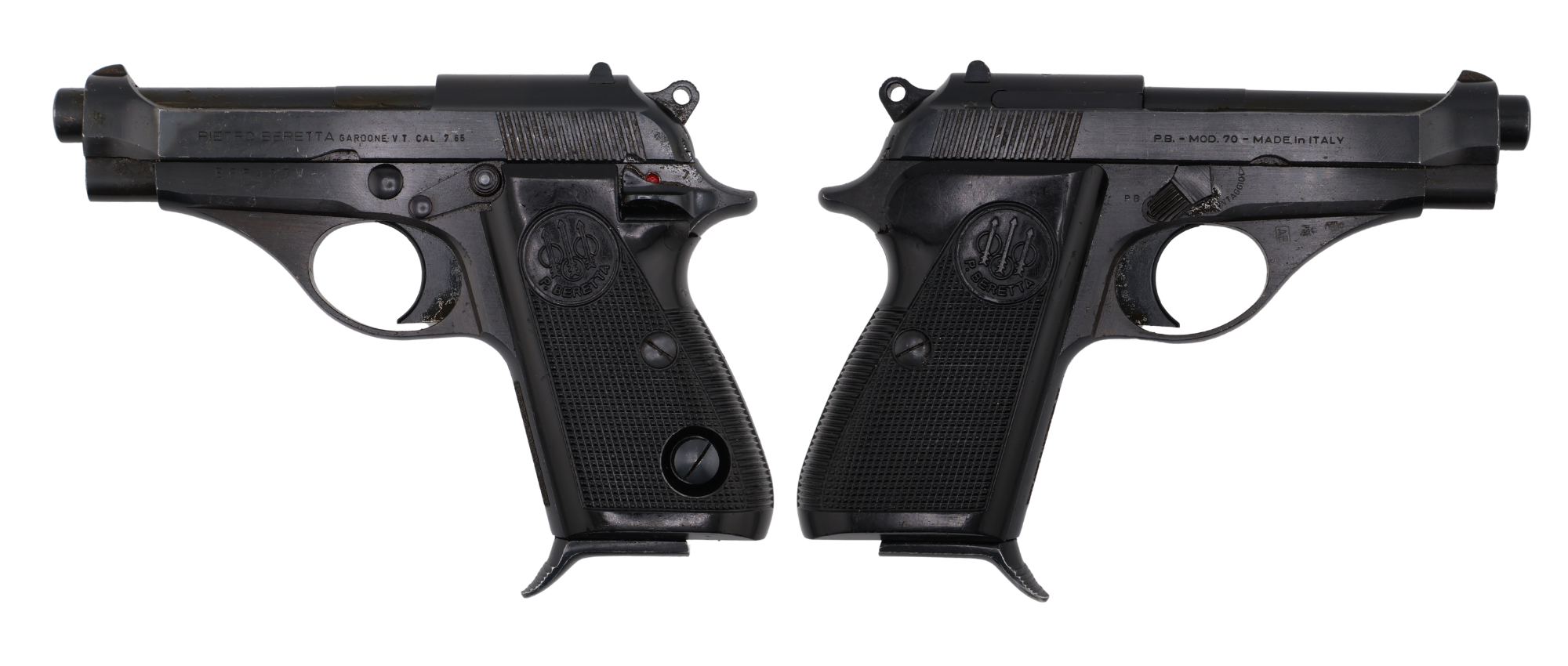BERETTA M70 SURPLUS 32ACP PISTOL BLUED, SIDE THUMB SAFETY, A GRADE C&R 3 BERETTA M70 SURPLUS 32ACP PISTOL BLUED, SIDE THUMB SAFETY, A GRADE C&R