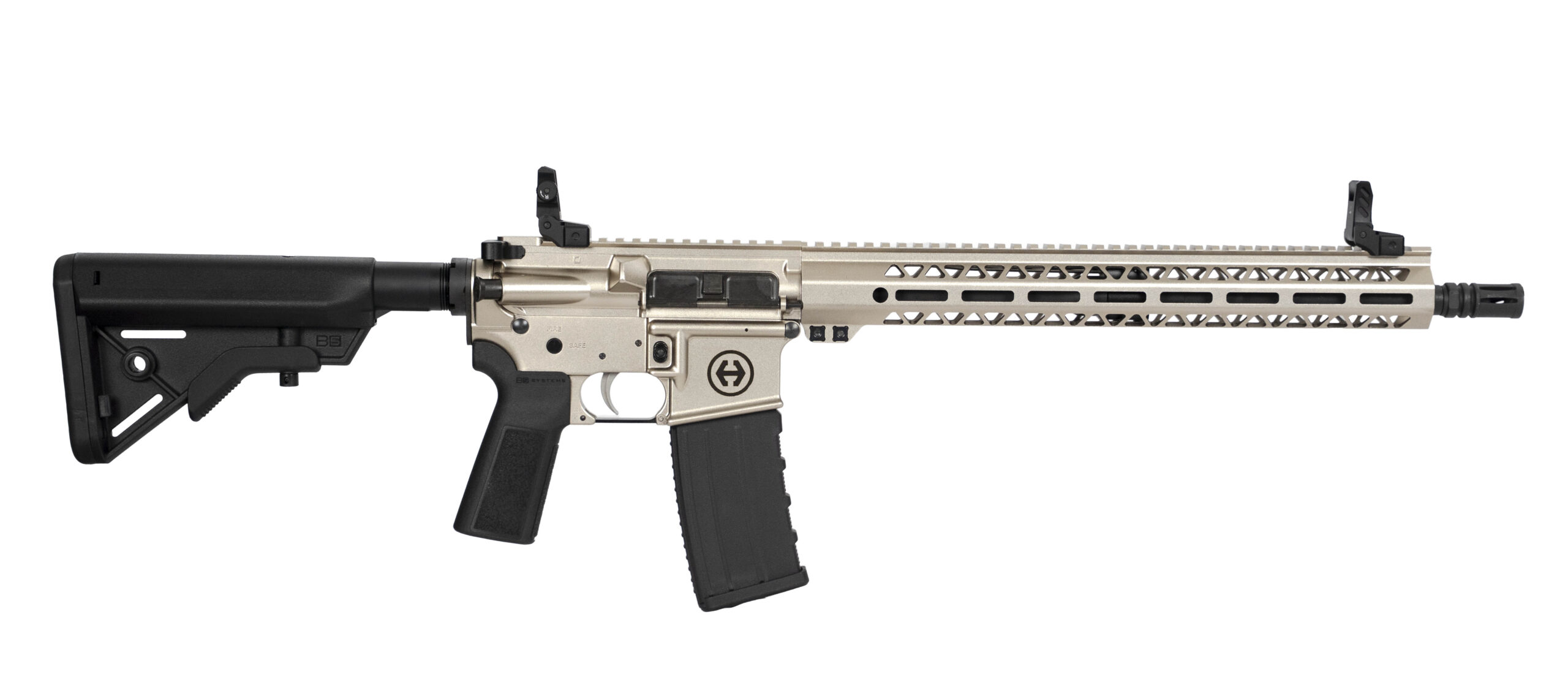 HI POINT HP15 SILVER RIFLE 16" BBL, 15" MLOK 1-30RD 3 HI POINT HP15 SILVER RIFLE 16" BBL, 15" MLOK 1-30RD
