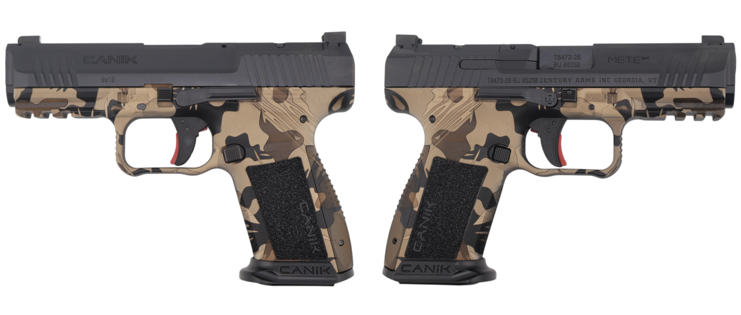 CANIK METE SF ONE SERIES 9MM RHODESIAN TAN PSTL 4.19 BRL 1-15RD MAG 3 CANIK METE SF ONE SERIES 9MM RHODESIAN TAN PSTL 4.19 BRL 1-15RD MAG