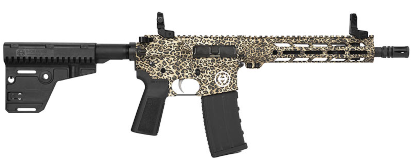 HI POINT HP15 5.56 PISTOL LEOPARD 10.5" BBL, 9.5"MLOK, BRACE 1-30RD MAG