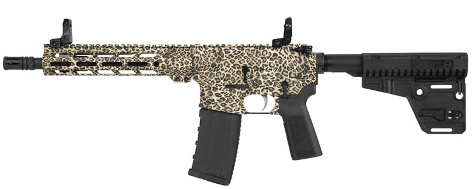 HI POINT HP15P 300BLK LEOPARD PISTOL 10.5" BBL, 9.5" MLOK BLADE/BRACE 1-30RD MAG 3 HI POINT HP15P 300BLK LEOPARD PISTOL 10.5" BBL, 9.5" MLOK BLADE/BRACE 1-30RD MAG